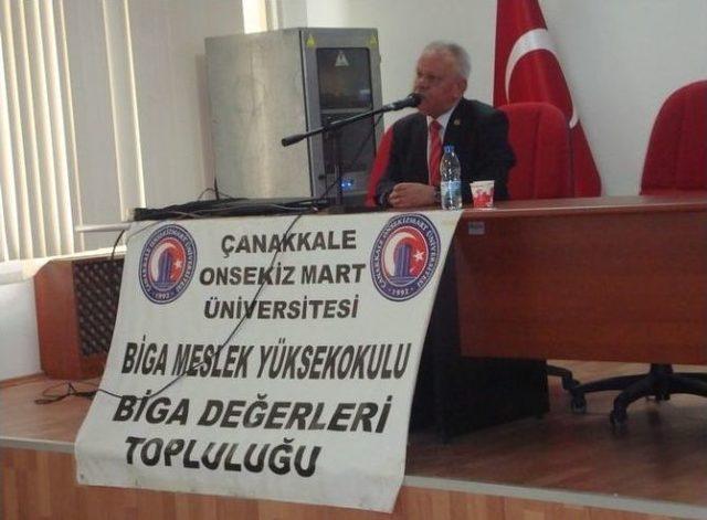 Üniversite Öğrencilerine Çanakkale Savaşları Konferansı