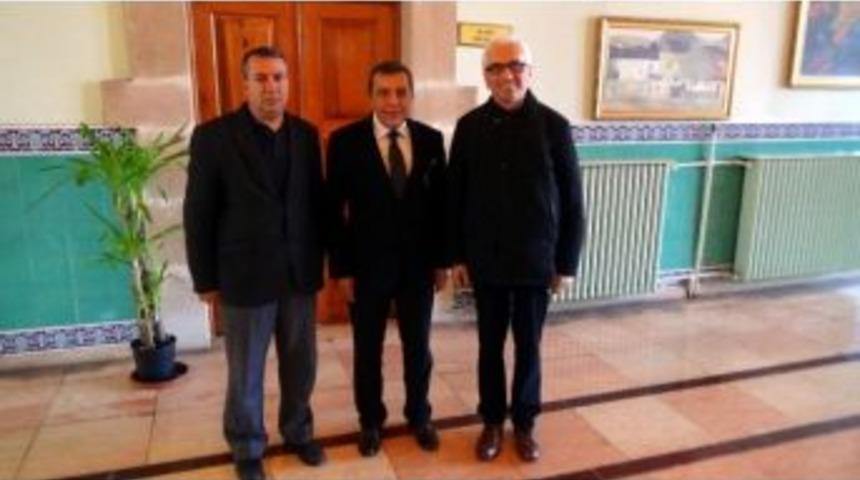 Cemiyet&rsquo;ten Baro Başkanı Ahmet Atam&rsquo;a &rsquo;tebrik&rsquo; Ziyareti