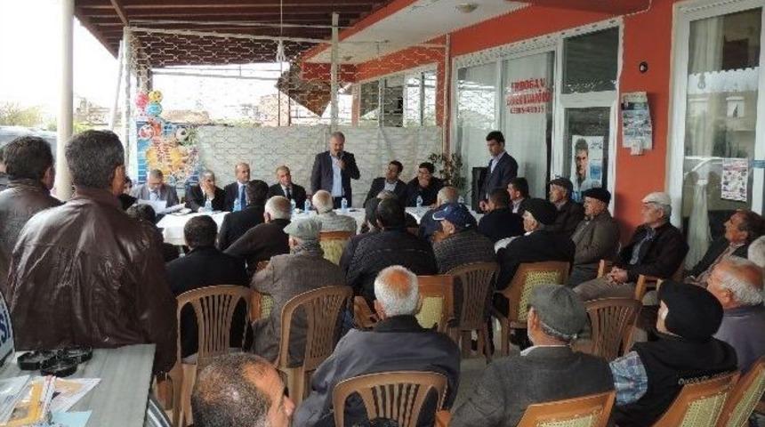 Başkan Şahin, G&ouml;kdere Ve Topallı Halkıyla Buluştu