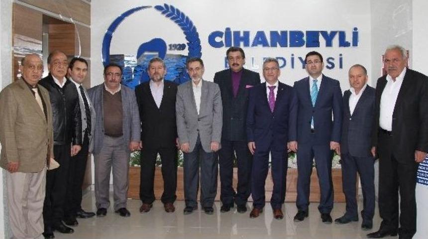 M&uuml;siad Konya Şubesi&rsquo;nden Cihanbeyli&rsquo;ye Ziyaret