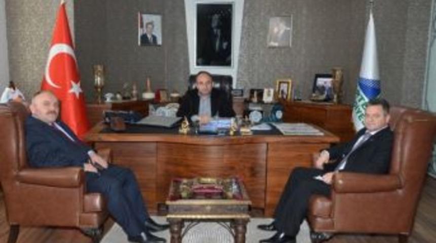 Başkan &Uuml;z&uuml;lmez, Keleşoğlu&rsquo;nu Ağırladı