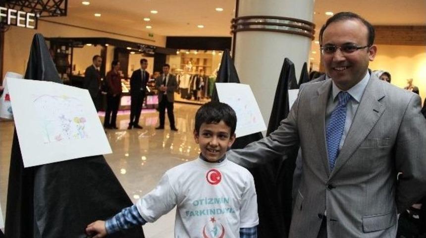 Elazığ&rsquo;da Otizmli &Ccedil;ocuklar Sergi A&ccedil;tı