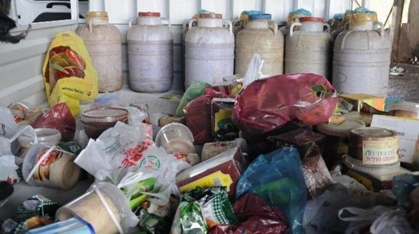 Halk Sağlığını Tehdit Eden Gıdalar İmha Edildi