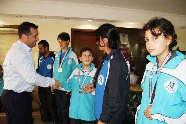 Başkan Yücel’den Özel Sporculara Tam Destek