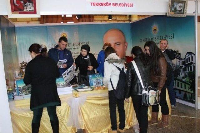 Tekkeköy Belediyesi İlçeyi İki Farklı Stantta Tanıtıyor