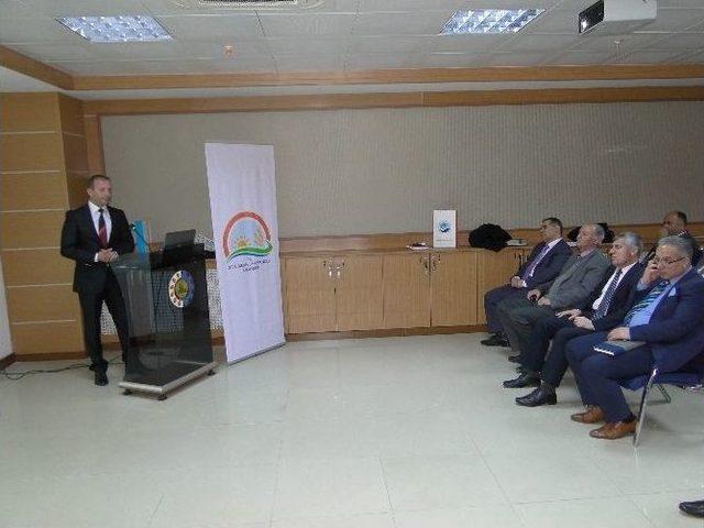 Su &Uuml;r&uuml;nleri Master Planı Toplantısı Malatya&rsquo;da Yapıldı 1