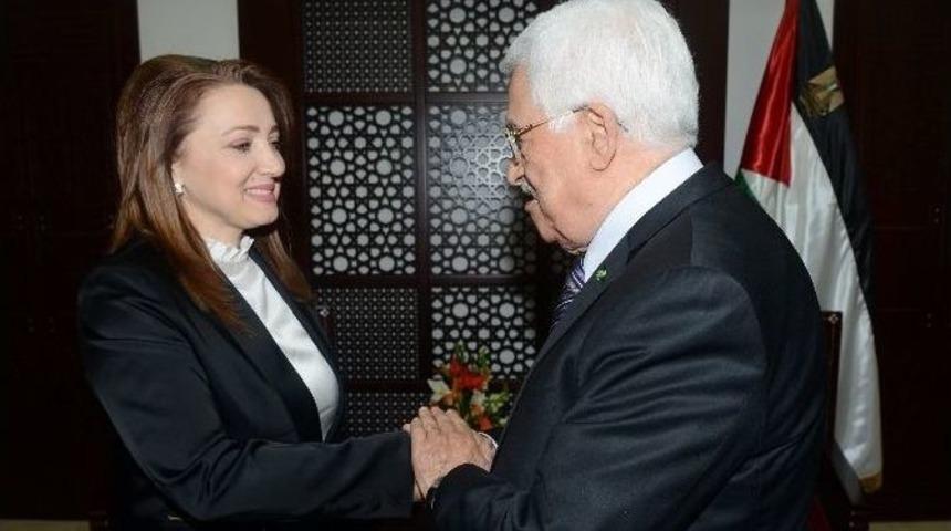 Filistin Devlet Başkanı Abbas, Atasoy&rsquo;u Kabul Etti