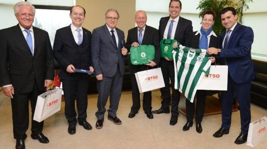 Btso, Mittlerer Niederrhein B&ouml;lgesi Sanayi Ve Ticaret Odası&rsquo;nı Ağırladı