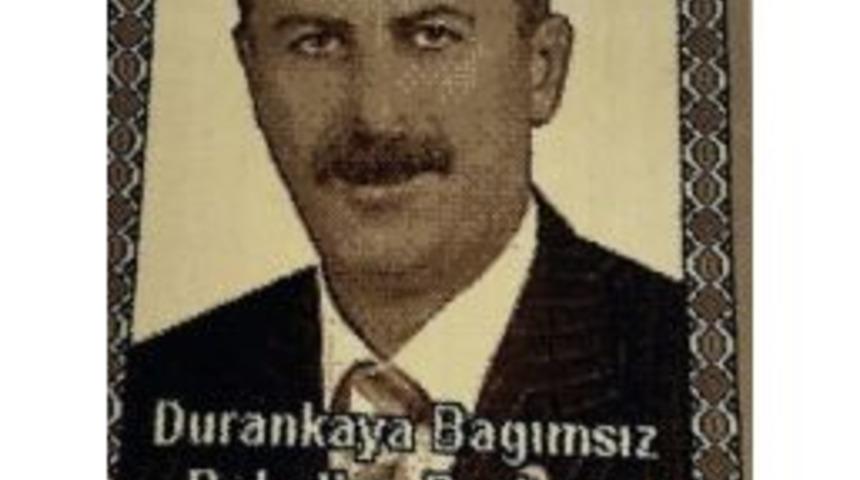 Başkan Keskin&rsquo;e Portreli Kilim S&uuml;rprizi