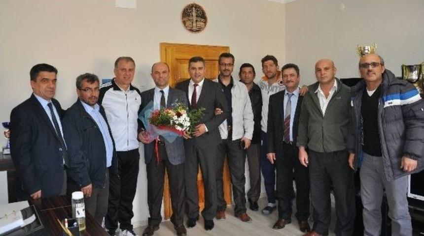 Ankara Demir Spor Ma&ccedil;ı &Ouml;ncesi Moral Ziyareti