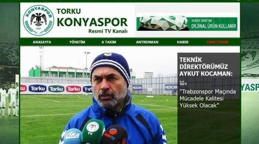 Konyaspor Tv Yayın Hayatına Başladı