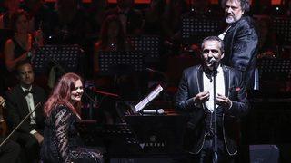 Yavuz Bingöl ile Mehveş Emeç, şehit aileleri yararına konser verdi
