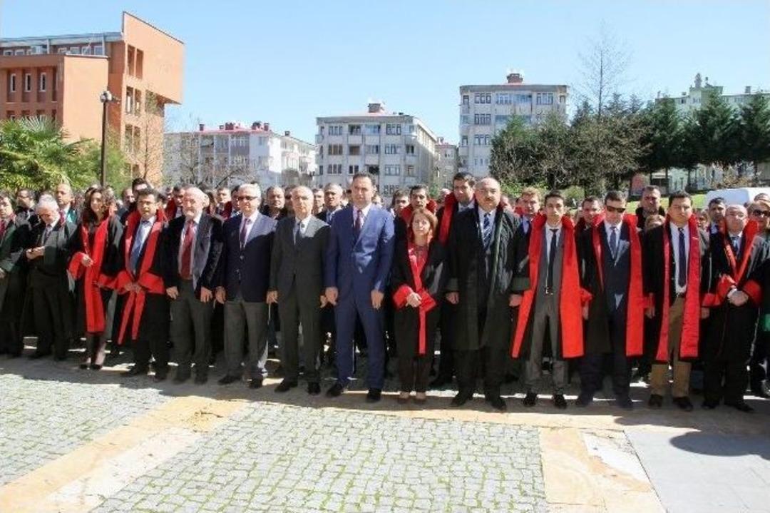 Giresun Adliyesi&rsquo;nde Şehit Savcı Kiraz İ&ccedil;in T&ouml;ren