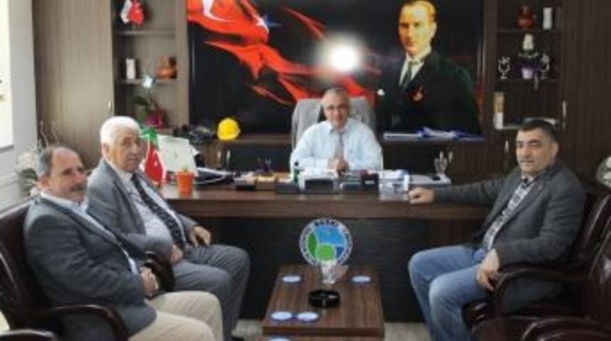 Edremit Şof&ouml;rler Odası, Baski K&ouml;rfez Şubesini Ziyaret Etti