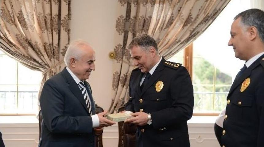 Polis Teşkilatından Edirne Valisi Şahin&rsquo;e Ziyaret