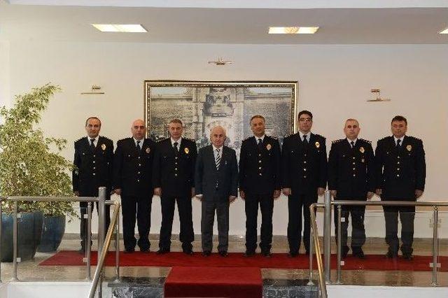 Polis Teşkilatından Edirne Valisi Şahin’e Ziyaret