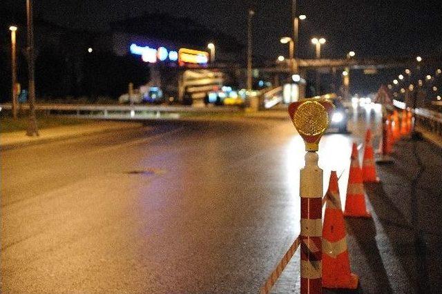 İstanbul Büyükşehir Belediyesi’nden Yollarda Gece Mesaisi