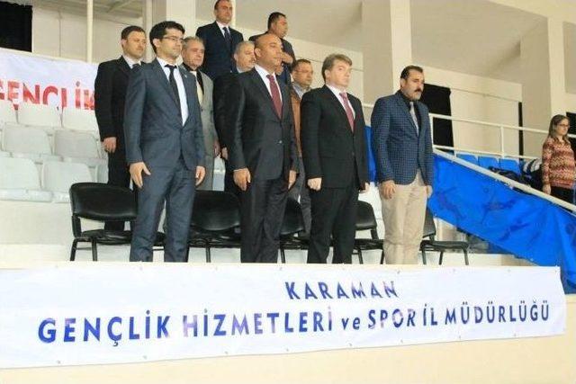 İşitme Engelliler Badminton Türkiye Şampiyonası Karaman’da Başladı