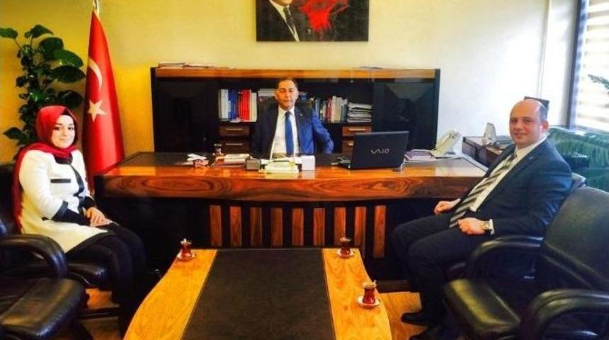 Kıyak, Kaymakamları Ziyaret Etti