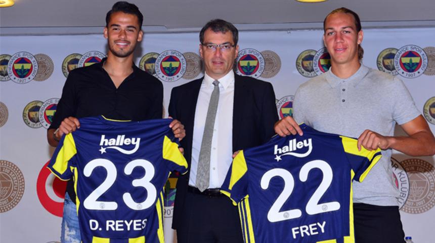 Fenerbahçe’de Frey ve Reyes gazetecilerin sorularını yanıtladı