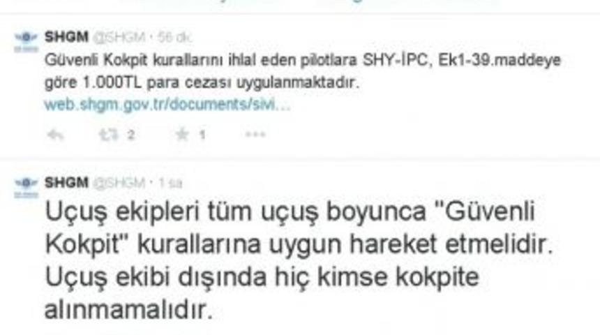 Sivil Havacılık, Arda Turan &Uuml;zerinden Pilotları Uyardı