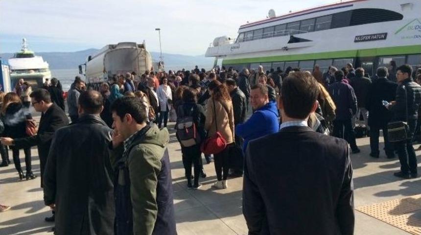 Deniz Ortasında B&uuml;y&uuml;k Panik