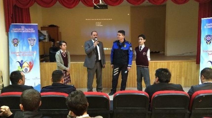 K&uuml;re &Ccedil;pal&rsquo;de &lsquo;&rsquo; Zararlı Alışkanlıklara Hayır, Hayata Evet &lsquo;&rsquo; Konulu Konferans D&uuml;zenlendi