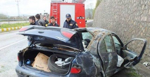 Çaycuma’da Trafik Kazası: 4 Yaralı