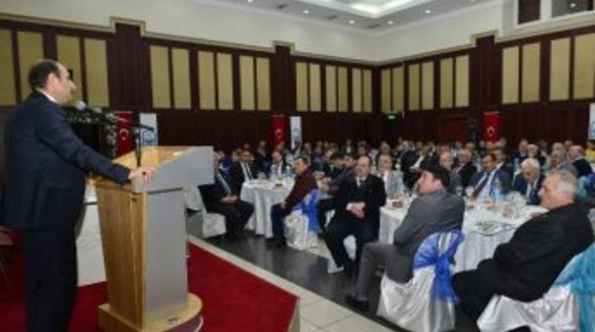 Başkan Edebali Muhtarlarla Bir Araya Geldi