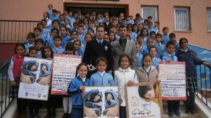 Oltu&rsquo;da &Ouml;ğrencilere Trafik Semineri