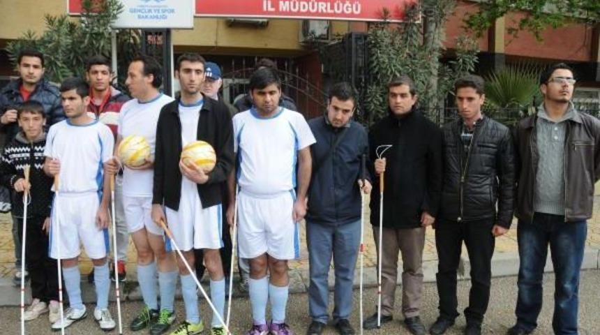 Engelli Futbolculardan H&uuml;kmen Mağlubiyet Tepkisi