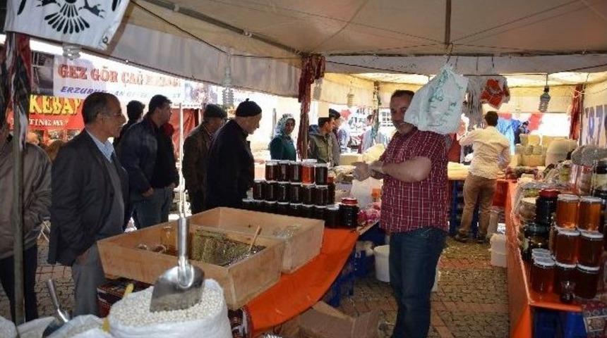 Erzurum&rsquo;un Doğal Lezzetleri Eskişehirlilerin Beğenisine Sunuldu