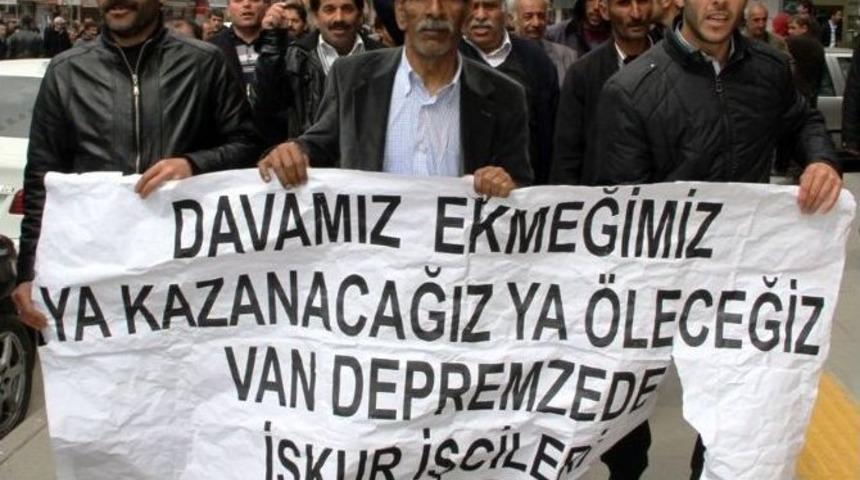 İş-kur Elemanlarından Y&uuml;r&uuml;y&uuml;şl&uuml; Tepki