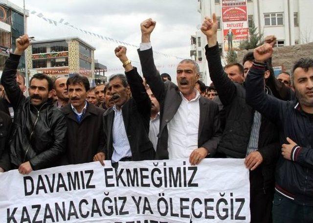 İş-kur Elemanlarından Yürüyüşlü Tepki