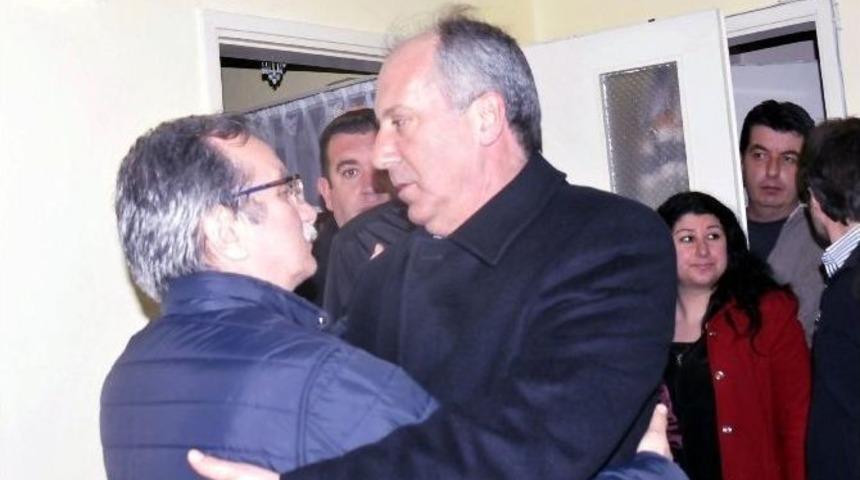 Chp Milletvekili İnce&rsquo;den &Ouml;ğretmenin Ailesine Taziye Ziyareti