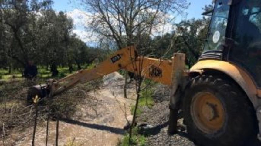 Üreğil Deresi Islah Ediliyor