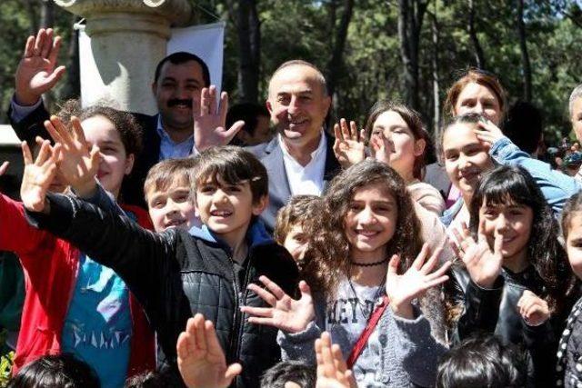 Bakan Çavuşoğlu Antalya'da