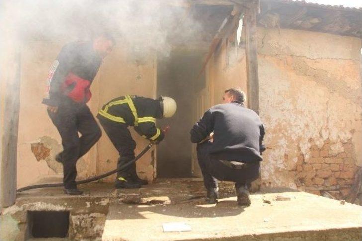 Bilecik’te Kullanılmayan Ahşap Evde Yangın Çıktı G1