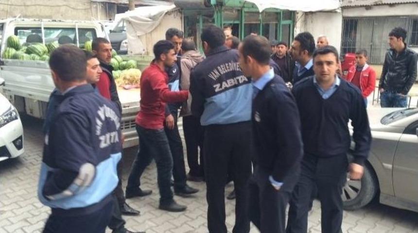 Van&rsquo;da Zabıta Seyyar Gerginliği