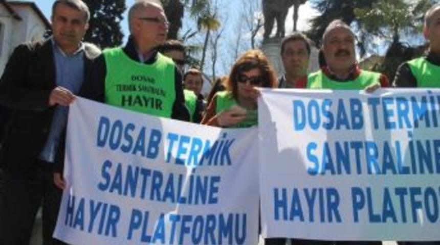 Termik Santral Yapılmaması İ&ccedil;in İmza Kampanyası Başlattılar