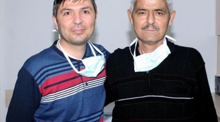 Karaciğeriyle Babasına Can Verdi