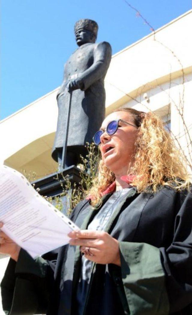 Bodrum da Avukatlardan Tepki 1