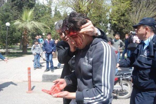 Kavga Eden Suriyeli 2 Kardeş Birbirini Yaraladı 2