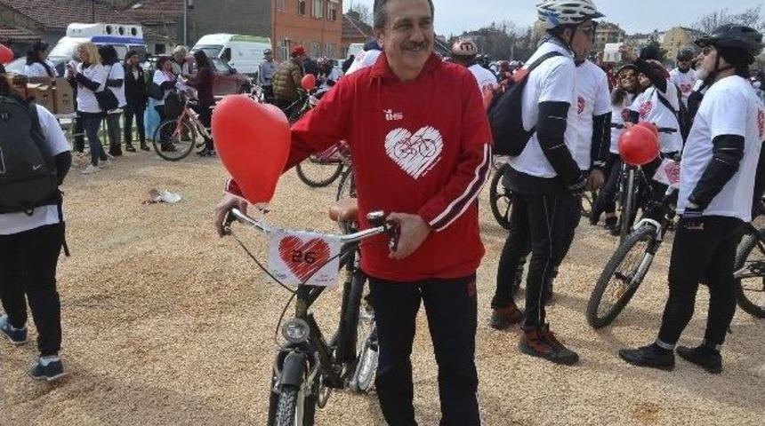 Eskişehir Kalp Sağlığı İçin Pedal Çevirdi