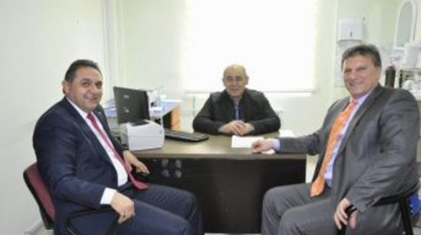 G&uuml;r&uuml;n Belediye Başkanı &Ccedil;ift&ccedil;i&rsquo;den, Kavurmacı&rsquo;ya Ziyaret