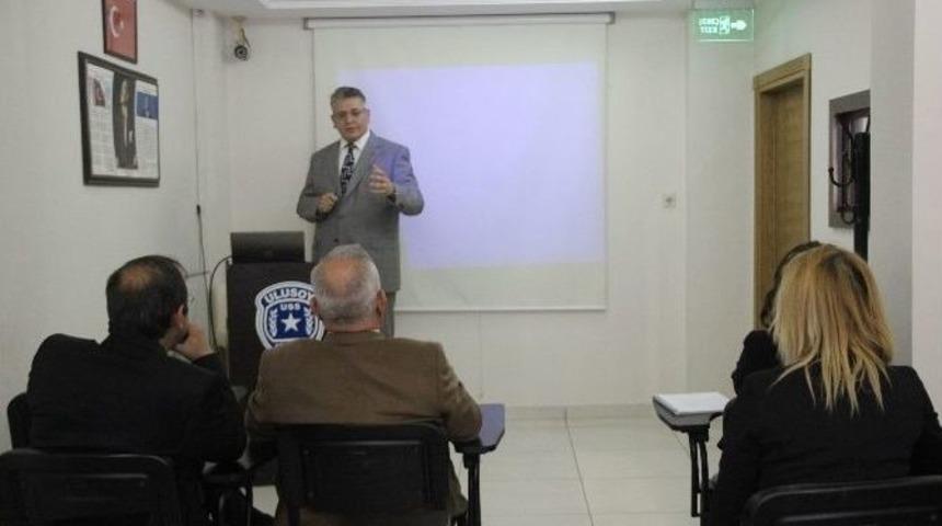 Ulusoy: "&ouml;zel G&uuml;venlikte Eğitimler Arttırılmalı"