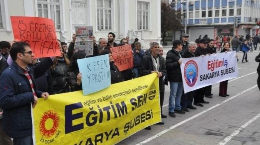 Sakarya&rsquo;da "halil Serkan &Ouml;z" Eylemi