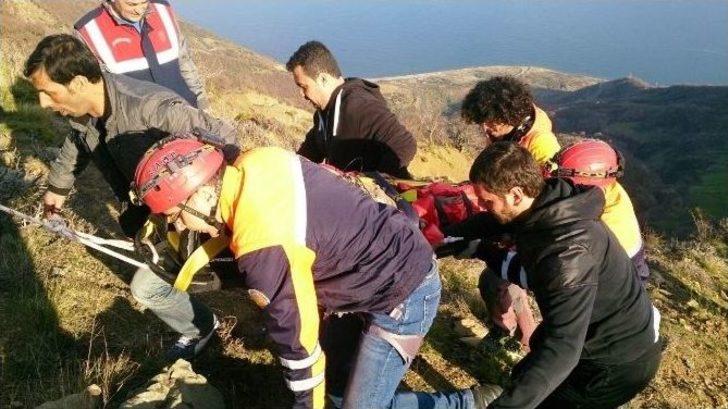 Türbülansa Giren Paraşütçü 600 Metreden Yere Çakıldı G3