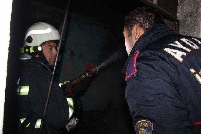 Aydın&rsquo;da Yangın Paniği 1