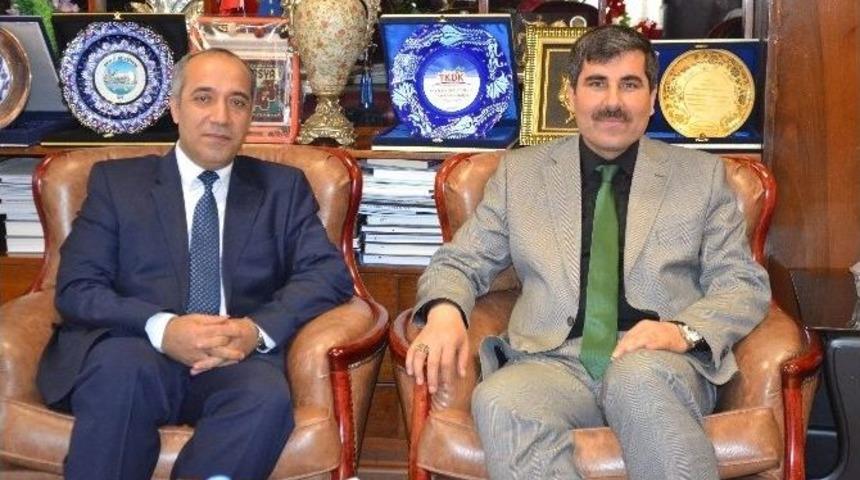 Mş&uuml; Rekt&ouml;r&uuml; Polat&rsquo;tan Başkan Asya&rsquo;ya Ziyaret